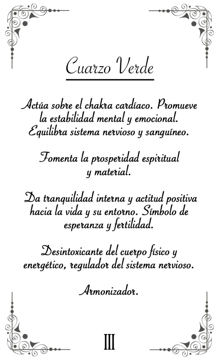 Cuarzo Verde