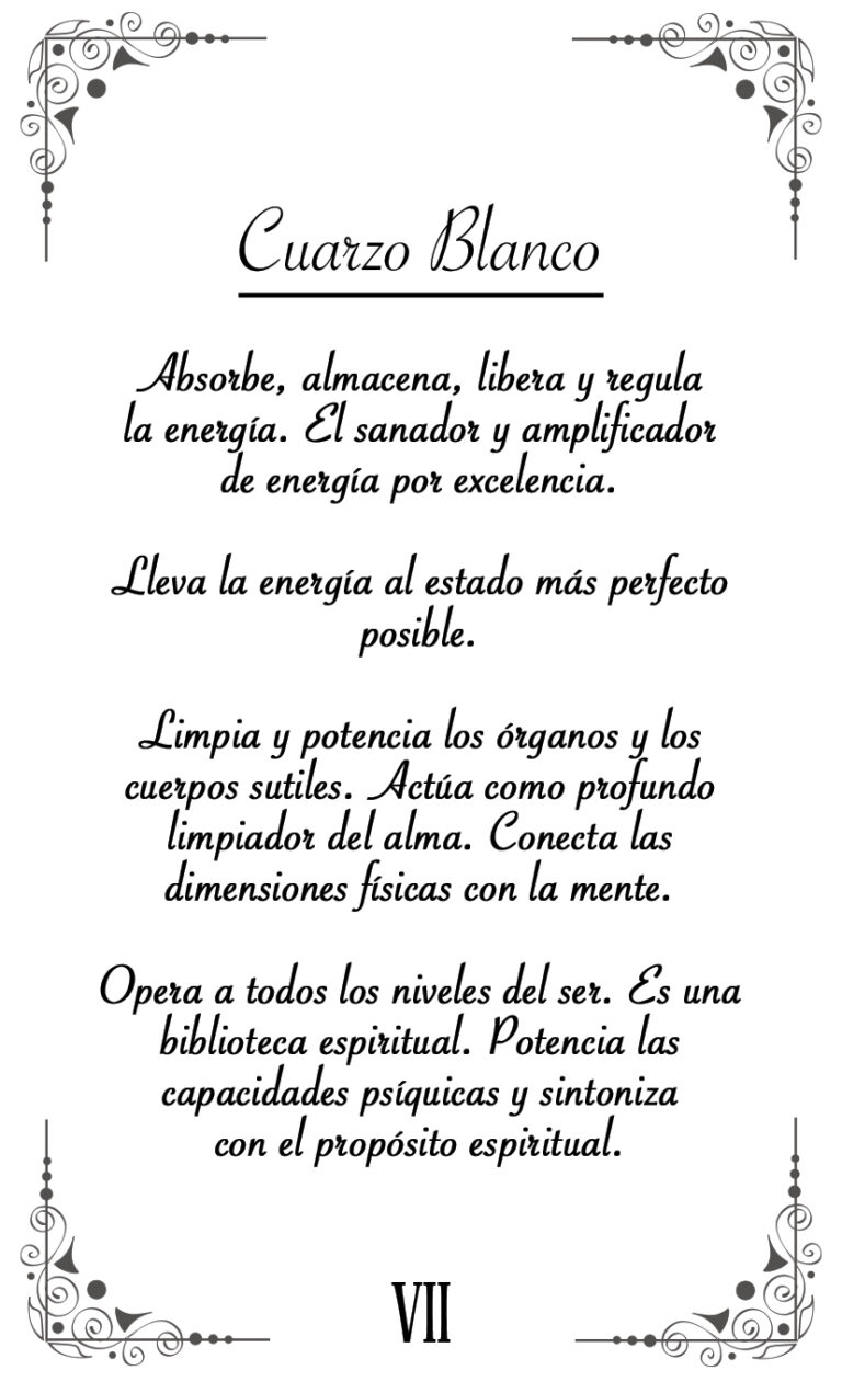 Cuarzo Blanco